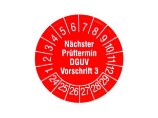 Sada zkušebních plaket červená 2024 (108 CIMCO 182795
