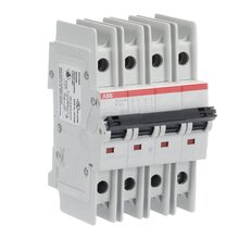 ABB SU204M-K6 jistič char. K 10kA 6A 4P  dle UL489 a CSA 22.2 No. 5