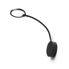 CELESTE nástěnná černá 230V LED 4.8W 3000K RENDL R14279