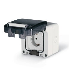 Scame PROTECTA IP66 - zásuvka 16A,250V - 137.6407