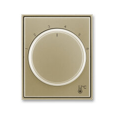 Kryt termostatu s otočným ovládáním, šampaňská ABB 3292E-A00300 33