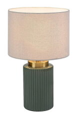 Stolní lampa GLOVY zelená E14 1x MAX 40W IP20 RABALUX 74046