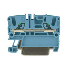 Pružinová řadová svorka push-in EFC.2/BL modrá MOREK EFC200BL