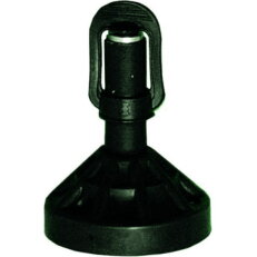 Držák s adaptérem SPINOTTO OSC černěný pozink, flexibilní základna SIRENA 83038