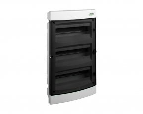 Plastová rozvodnice NOARK PNF-HW 36T průhl.dveře do dutých stěn IP40 3x12 mod
