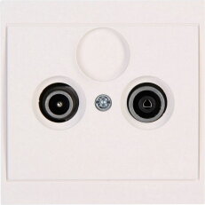 113001081 Antenna socket TV/RF single an