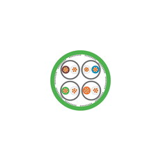 Ethernetový kabel ETHERLINE PN CAT.7 Y FLEX A LAPP 2170608