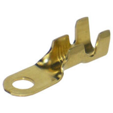 Oko neizolované mosazné mechanicky odolné, 0,5-1,5mm2/M3/šíře 7mm ONM 1,5-M 3
