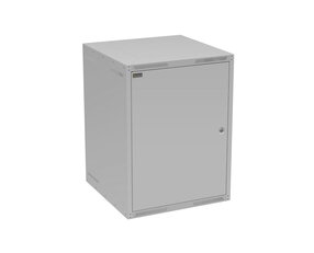 Nástěnný nýtovaný rozvaděč GrandN 16U s plechovými dveřmi,hl.600mm 83000886