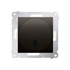 Stmívač s dálkovým ovládáním, (strojek s krytem)20500 W, 230V, hnědá matná