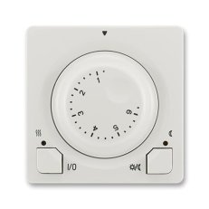 Termostat univerzální otočný ovl. jednotka 3292G-A10101 S1 světle šedá Swing ABB