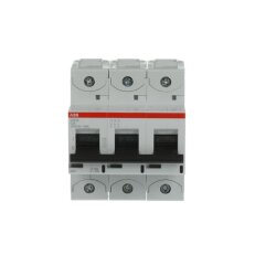 S803S-C25 jistič 3P char. C 25A s klecovou svorkou Icu 50kA ABB 2CCS863001R0254