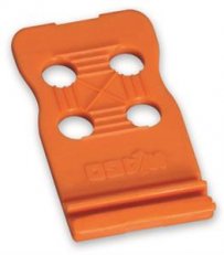 Podložka pro odlehčení tahu šířka 12,5mm oranžová WAGO 734-228