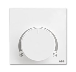 ABB KNX Prostorový termostat pro fan-coily studio bílá SAR/A1.0.1-24