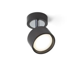 PIXIE náklopná černá chrom 230V LED GX53 7W RENDL R11773