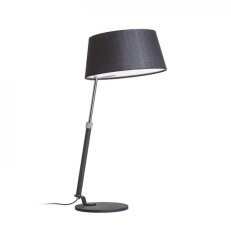 RITZY stolní černá chrom 230V E27 42W RENDL R12486