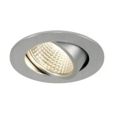 Sada NEW TRIA LED 3W DL ROUND downlight kartáčovaný hliník 38° 3000K SLV 113956