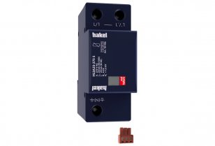 Svodič impulzních proudů a rázového přepětí HAKEL HLSA25-275 S SPD typ 1+2+3