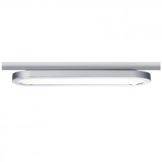 URail LED panel Loop 7W, 2700K, 812lm matný chrom 953.19 PAULMANN 95319