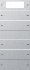Kolébková sada 5x Plus System 55 barva hliníku (lak) GIRA 219526