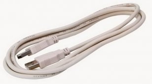 USB připojovací kabel A-A, 1,8 m, šedý KOPP 33369588