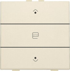 NHC 3násobný ovladač+LED 1x žaluzie -CREAM NIKO 100-52033