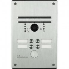 LINEA 300 - ANTIVANDAL INOX VIDEO PANEL SE 4 TLAČÍTKY BTICINO 308011