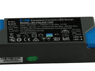 NÁHRADNÍ DRIVER pro svítidlo LED PANEL THIN UGR 50W  PANLUX PN09000046