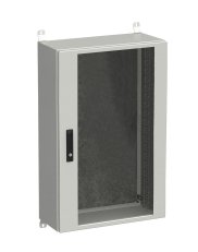 Rozvadeč nástěnný venkovní LC-20 21U 600x300 dveře sklo 3bod.zámek