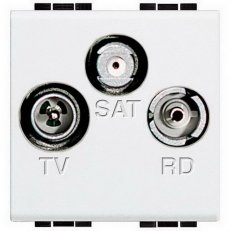 Legrand N4210D BTL ZÁSUVKA TV/RD/SAT,KONC,2M