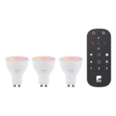 Světelný zdroj SET 3XLM-ZIG-RGB/CCT GU10 4,5W+1XFB 3X4,5W EGLO 110309