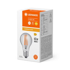 Světelný zdroj LEDVANCE LED MOTION SENSOR CLASSIC A FILAMENT 7.3W 827 Clear E27