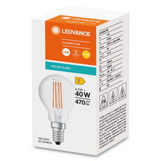 Světelný zdroj LEDVANCE LED CLASSIC P V 4W 827 Clear E14