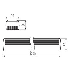 Prachotěsné svítidlo MILEDO DICHT 4LED PI 236/PC MILEDO, KANLUX 31325