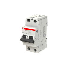 ABB S202MTR-Z25, dvoupólový jistič, 25A, Z, 10kA, určeno pro drážní aplikace