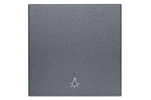 Kryt spínačů a ovladačů, symbol světlo, antracit SCHRACK EV112005--