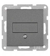 Záslepka na krabici, bez rámečku, antracit SCHRACK EV112315--