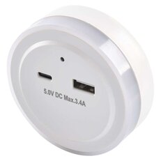LED noční světlo P3323 s fotosenzorem do zásuvky EMOS P3323