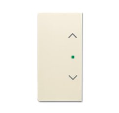 ABB Future linear,Solo Kryt 2nás levý/pravý symbol žaluzie slonová kost SRB-2-82