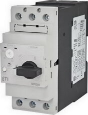 Motorový spouštěč MPE80-50, 3p, 50A, 60kA (230V), 40-50A ETI 004648016