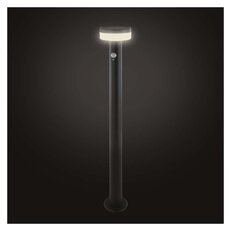 LED zahradní solární sloupkové svítidlo s čidlem soumraku TERION 12,5x12,5x80 cm