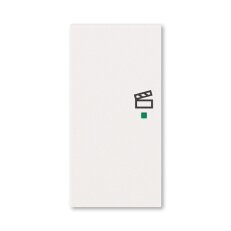 ABB Levit M Kryt 2násobný levý symbol scény perleťová 6220H-A02103 68