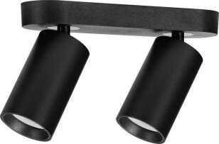 YORLI černá GU10 2x MAX 7W IP20