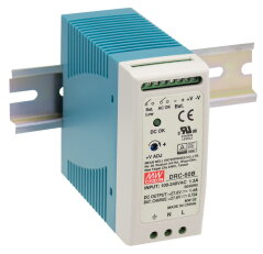Napájecí zdroj na DIN s nabíječkou 40W MEAN WELL DRC-40B