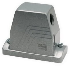 Pouzdro B 16 v: 100mm se šroubovým zajištěním, 1xM32, boční WALTHER 717716OVEM