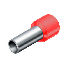 Dutinka izolovaná, průřez 1,0mm2 / 12mm DI  1,0-12 RUDÁ G