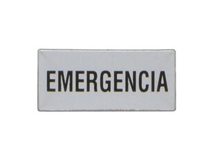 Lovato LPXAE223 Štítek ''EMERGENCIA''