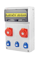 Zásuvková skříň ZSF30002000.V/3952 IP44 pouze vydrátovaná FAMATEL v468