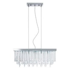 Závěsné svítidlo CALAONDA 7xG9 L-690 chrom/křišťál 231W IP20 EGLO 93422