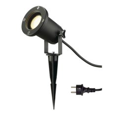 NAUTILUS s bodcem XL cerna 230V GU10 11W 180° IP65 SLV 227410